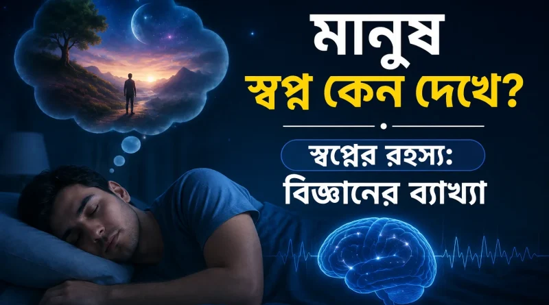 মানুষ স্বপ্ন কেন দেখে স্বপ্নের রহস্য বিজ্ঞানের ব্যাখ্যা