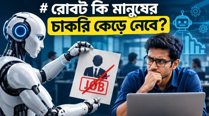 রোবট কি মানুষের চাকরি কেড়ে নেবে